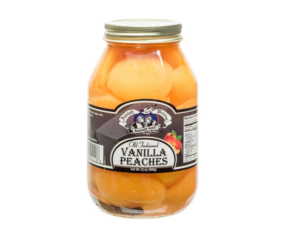 Peaches Vanilla (32oz) Troyer Market