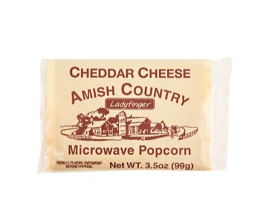 Cheddar Cheese Microwave Popcorn (3.5oz) Troyer Market
