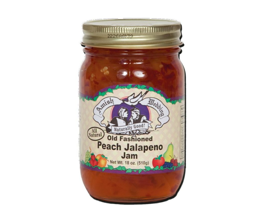Peach Jalapeno Jam (18oz) Troyer Market