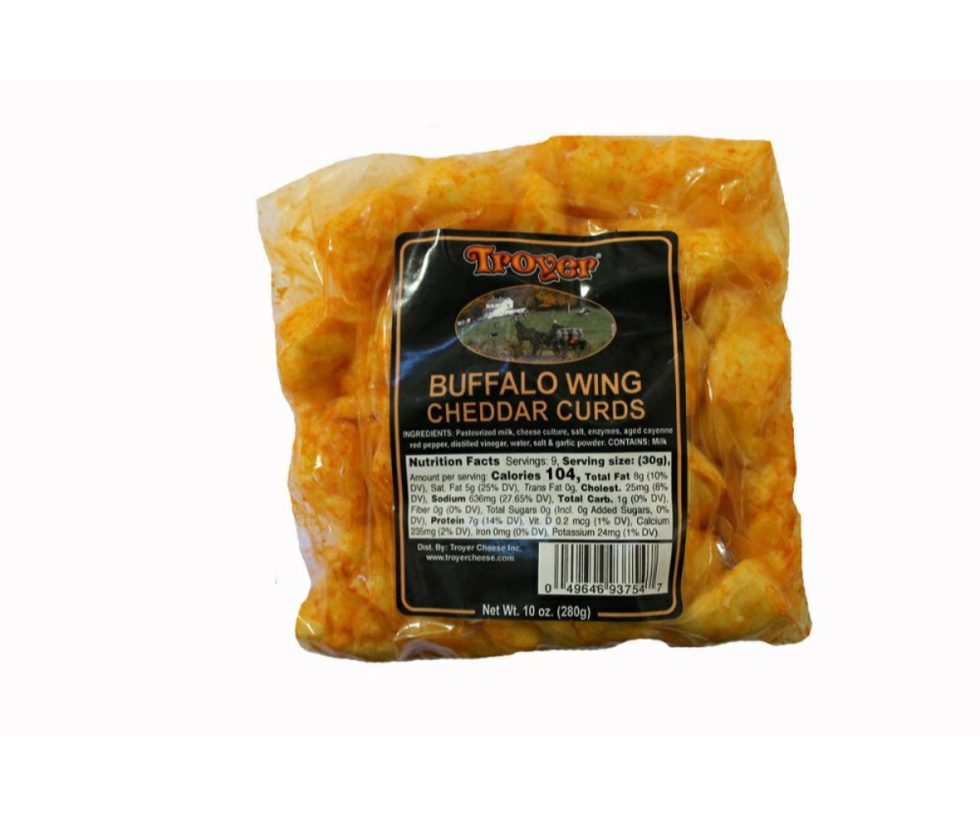 Buffalo Wing Cheese Curds (10oz) Troyer Market