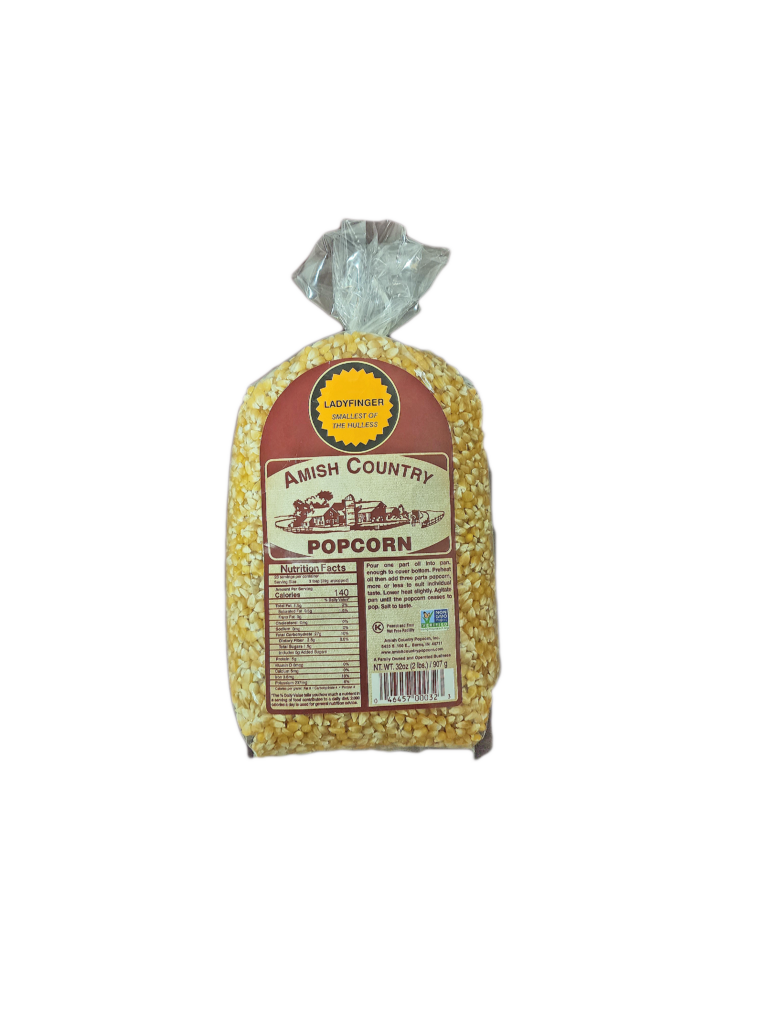 Amish Country Ladyfinger Popcorn (2lb) - Troyer Market