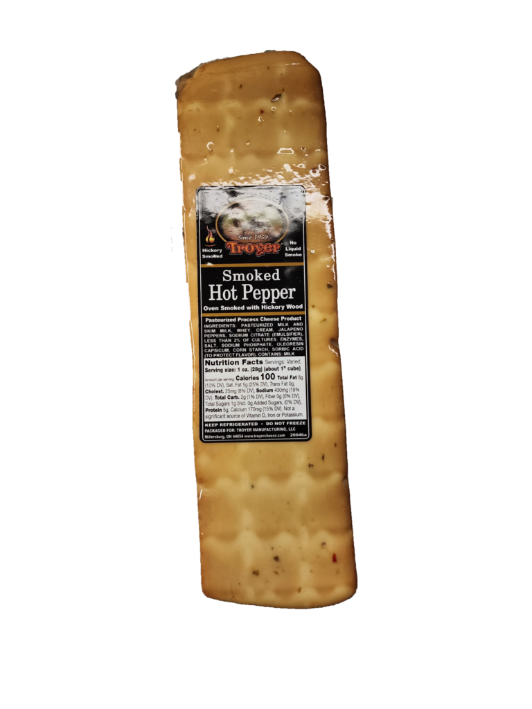 Smoked Hot Pepper Bar (2.25lb) Troyer Market