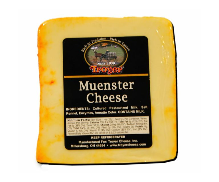 Muenster Cheese (1lb) Troyer Market