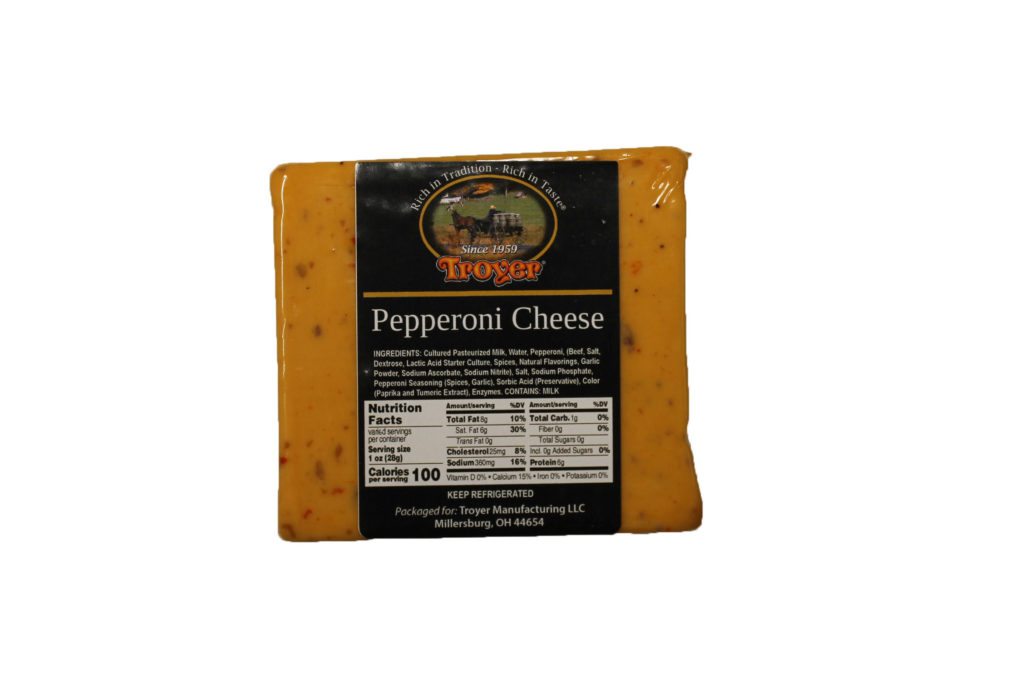 Pepperoni Cheese (10oz) Troyer Market