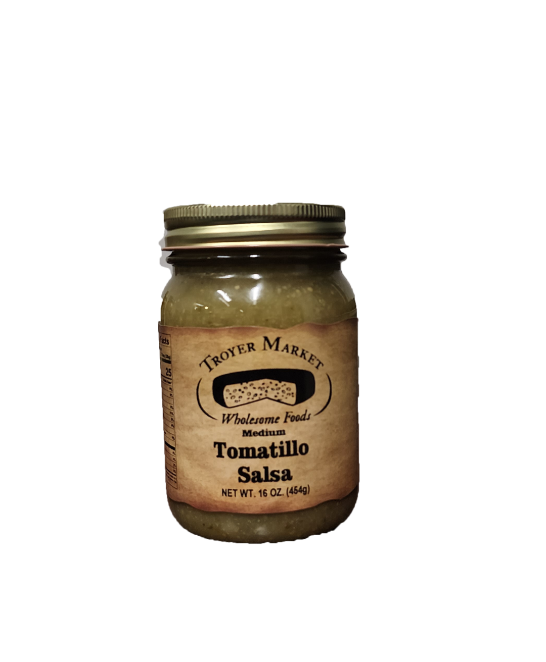 Troyer's Tomatillo Salsa (16 oz) Troyer Market